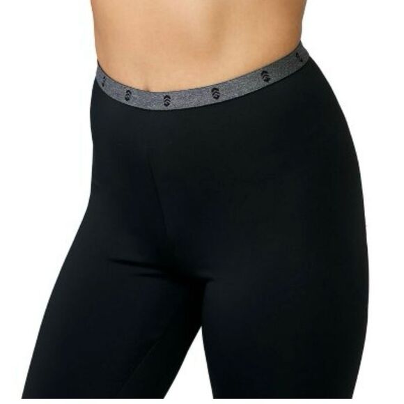 Free Country Women’s Baselayer Bottom Black XL 2PK - Picture 3 of 6